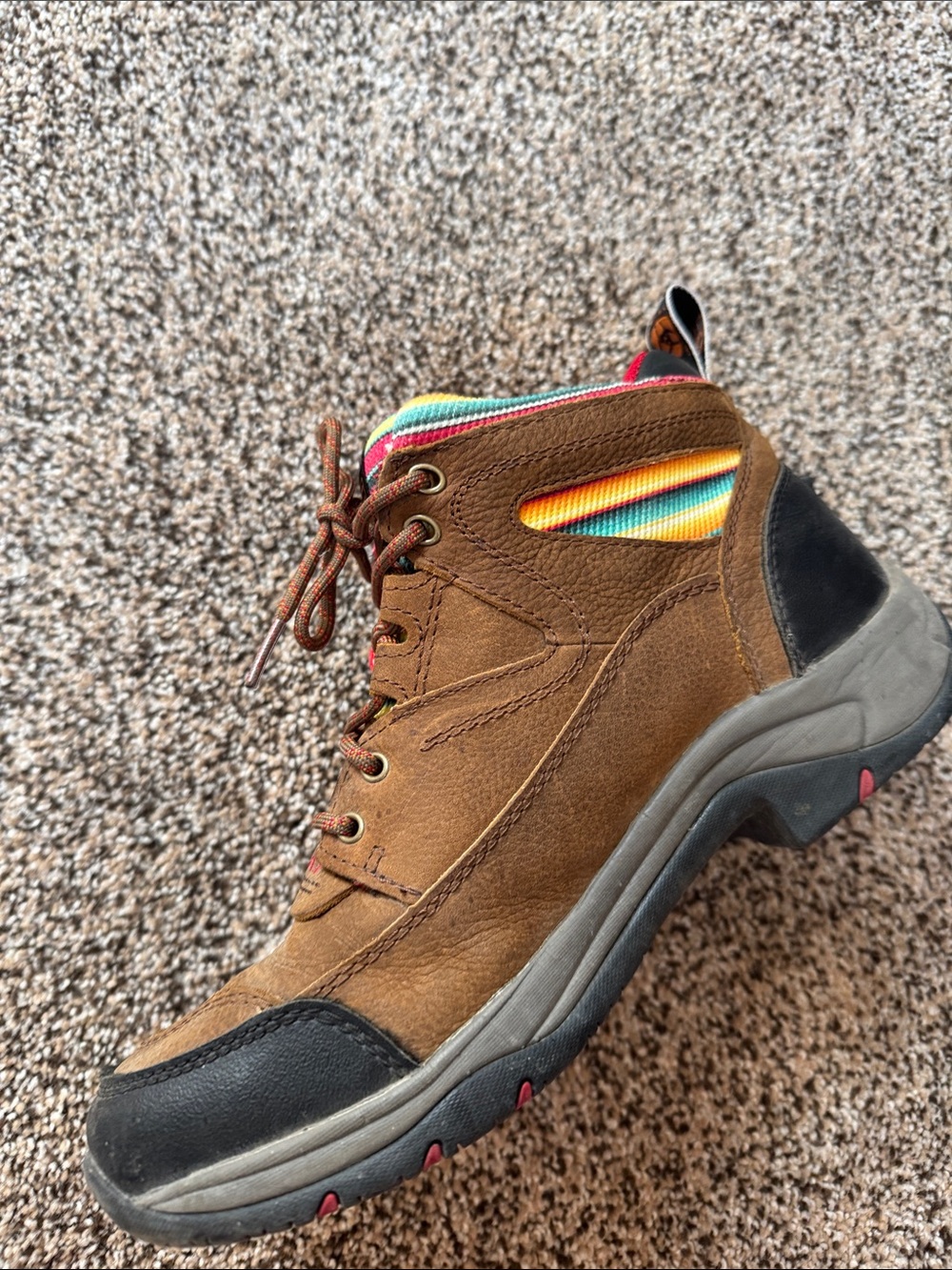 Ariat Women’s Terrain Serape Stripe Boots | Size 8.5 - Picture 4 of 7